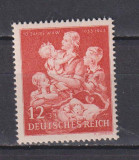 GERMANIA DEUTSCHES REICH 1943 MI. 859 MNH, Nestampilat