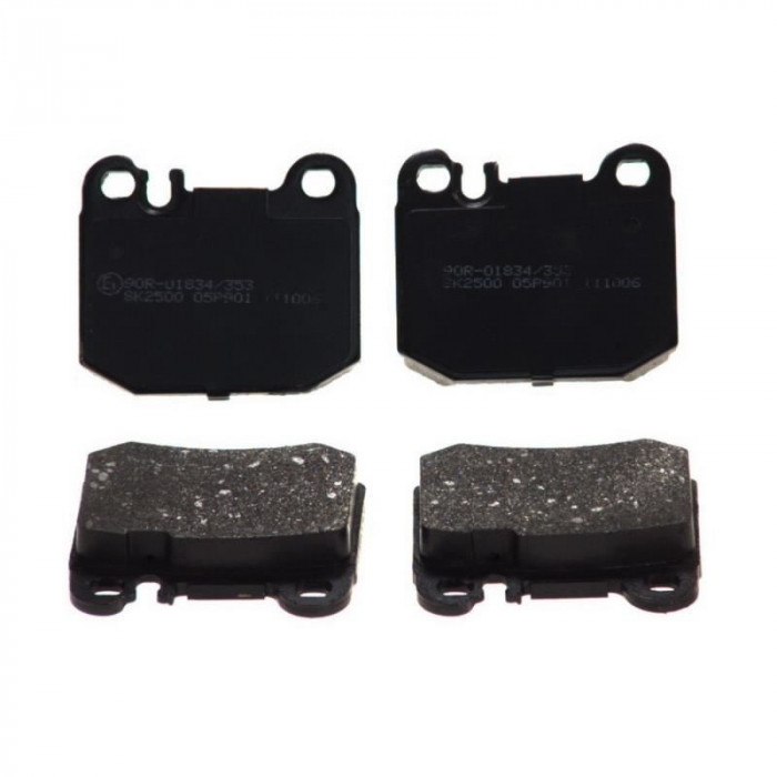 Set placute frana spate Trucktec Mercedes