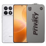 Folie de Protectie pentru Xiaomi Redmi K70 Pro, TEO, Sticla Securizata ESD Antistatica, Super-X Privacy OG, Margini Negre, 0.30 mm, Transparent Inchis