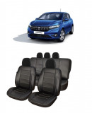 Cumpara ieftin Set huse scaune piele perforata Dacia Sandero 2021-2022