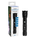 Resigilat : Lanterna PNI Adventure F10 din aluminiu cu LED 1x6W, 500lm pana la 200