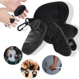 Gripuri Antiderapante pentru Ridicare Greutati, Manusi Cauciuc Unisex, Salestore.ro&reg; Manere anti-alunecare, Protectie Palme pentru Haltere, Negru, 9,5