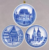 SET TREI FARFURII IN MINIATURA, COLECTIA OSNABRUCK - PORTELAN ROYAL COPENHAGEN