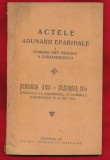 &quot;Actele Adunării Eparhiale&quot; - Caransebeş - 1943.