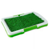 Covor toaleta pentru animale de companie, tip iarba artificiala, Gonga&reg; Verde
