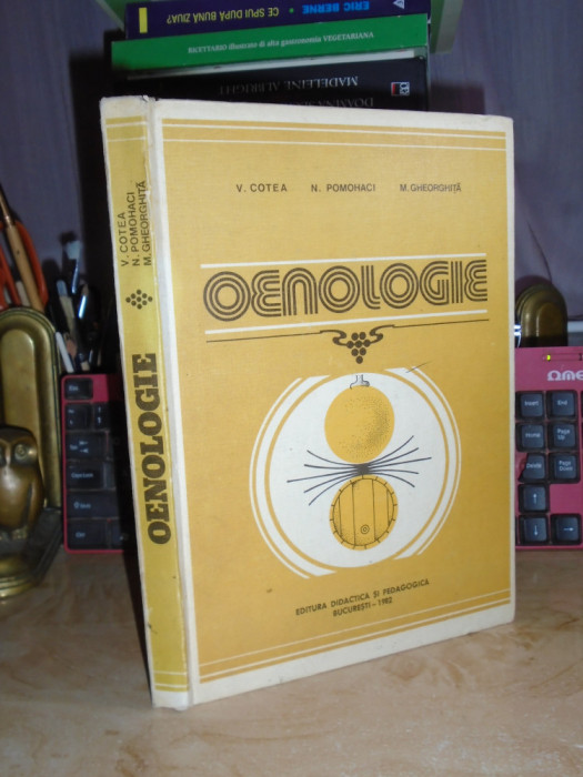 V. COTEA - OENOLOGIE , 1982