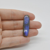 Cabochon labradorit albastru 38x11x6mm c395