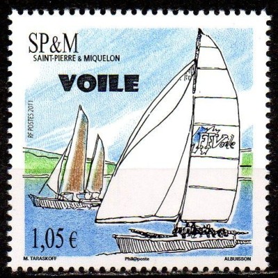 St. Pierre &amp;amp;Miquelon 2011, Sport, Transport, serie neuzata, MNH foto