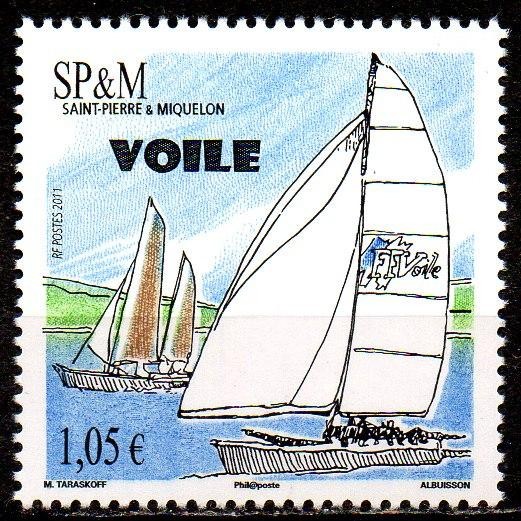 St. Pierre &amp;Miquelon 2011, Sport, Transport, serie neuzata, MNH