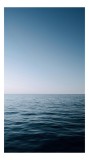 Tablou Canvas, "Infinitul orizontului albastru marin", Albastru, Liniște, Orizont, Ocean, Cer, Senin, Calm, Infinit, 26 x 39 cm, CMCLASS