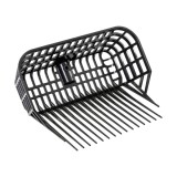 Furcă pentru gunoi de grajd, MaxiFork, negru