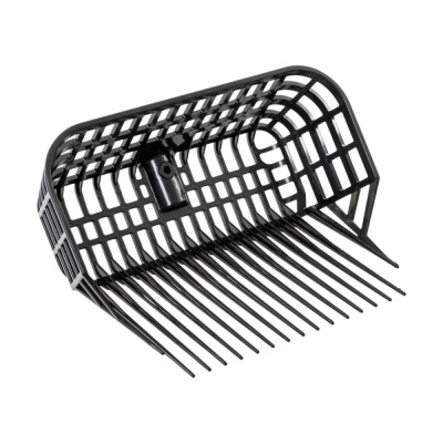 Furcă pentru gunoi de grajd, MaxiFork, negru foto