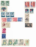 Polonia - Marci diverse (25 buc.), 1957 - valori obliterate