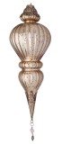 Cumpara ieftin Set 3 ornamente brad Craciun sticla aurie Blaze &Oslash;13x37h