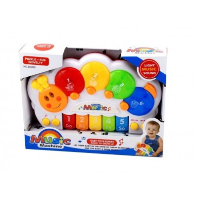 Jucarie interactiva, Pian Omida, Music Machine, Multicolor, + 18 luni, ConceptSeller foto