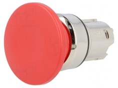 Comutator apasare 22mm ro?u stabil foto