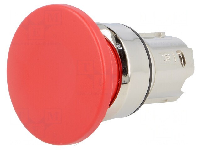 Comutator apăsare 22mm roșu stabil