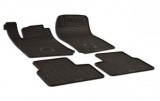 Covorase Auto Cauciuc Opel Vectra B (1995-2001) Umbrella - Set 4 Bucati, Bordura Inalta, Antialunecare, Impermeabile, Gri Carbon