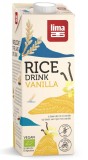 Bautura vegetala de orez cu vanilie bio 1L Lima