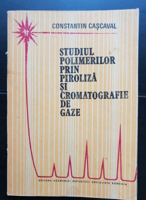 Studiul polimerilor prin piroliză și cromatografie de gaze - Constantin Cașcaval foto