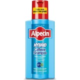 Sampon cu cafeina pentru scalp uscat cu prurit, Alpecin Hybrid, 250ml