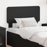 Cumpara ieftin Tablie cap cu headboard Stejar Negru 100 cm Lemn compozit