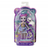 ENCHANTIMALS PAPUSI SI ANIMALUTE PEMMA PANDA SI CLAMBER SuperHeroes ToysZone, Mattel