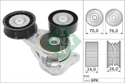 INA 534 0309 10 Intinzator curea, curea distributie foto