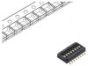 Comutator DIP-SWITCH 8 Secțiuni ON-OFF SMT