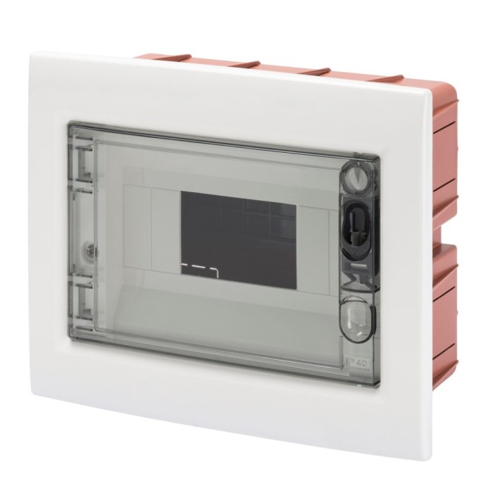 Tablou electric ST 8 module cu bloc N E Gewiss GW40604BS