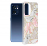 Techsuit - Marble Series - Oppo Reno 7 5G roz