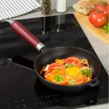 Tigaie din fonta,cu maner detasabil, neagra, 28 cm, KingHoff