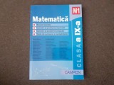 MARIUS BURTEA MATEMATICA CLASA A IX A EXERCITII SI PROBLEME REZOLVATE