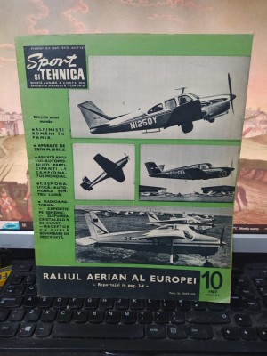 Sport și tehnică nr. 10 1969, Aripi rom&amp;acirc;nești IAR 818, 821, IS 23, 3, 7/12, 132 foto