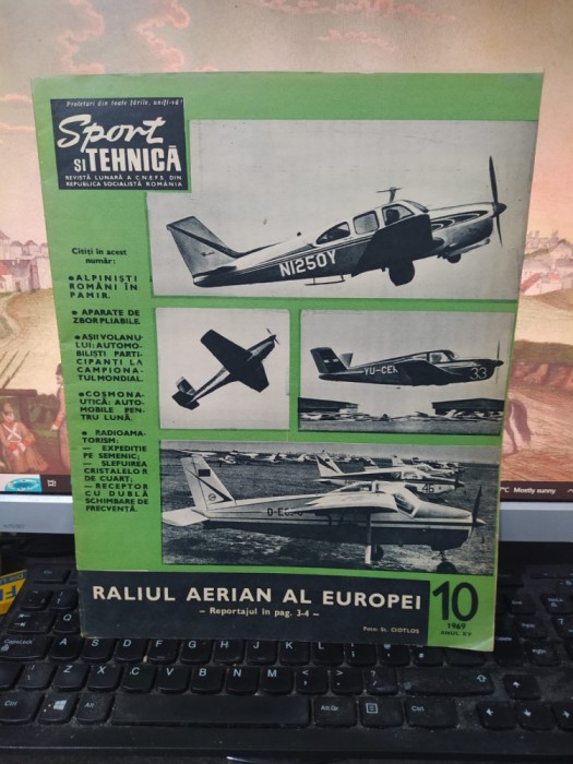 Sport și tehnică nr. 10 1969, Aripi rom&acirc;nești IAR 818, 821, IS 23, 3, 7/12, 132