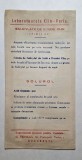 Pliant medical Laboratoarele Clin &ndash; Paris, anii 1930, import București
