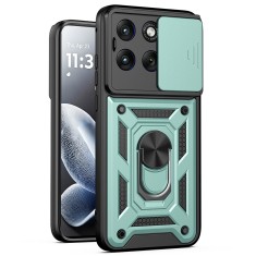 Husa Motorola Edge 70 Fusion protectie camera Asteroid GSM CamShield Series, verde