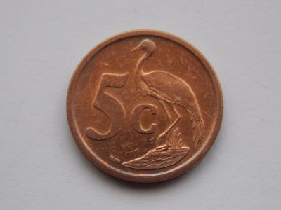 5 CENTS 2007 AFRICA DE SUD-SUID AFRIKA foto