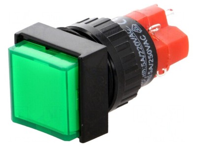 Comutator apăsare SPDT 3A 250V ON-(ON) foto
