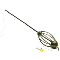 MONTURA CRAP CU MOMITOR cu autointepare , carlig legat cu fir textil fir de par