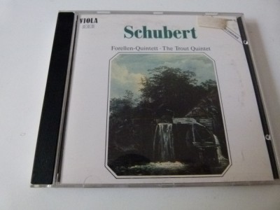 The trout quinttet - Schubert, cd foto