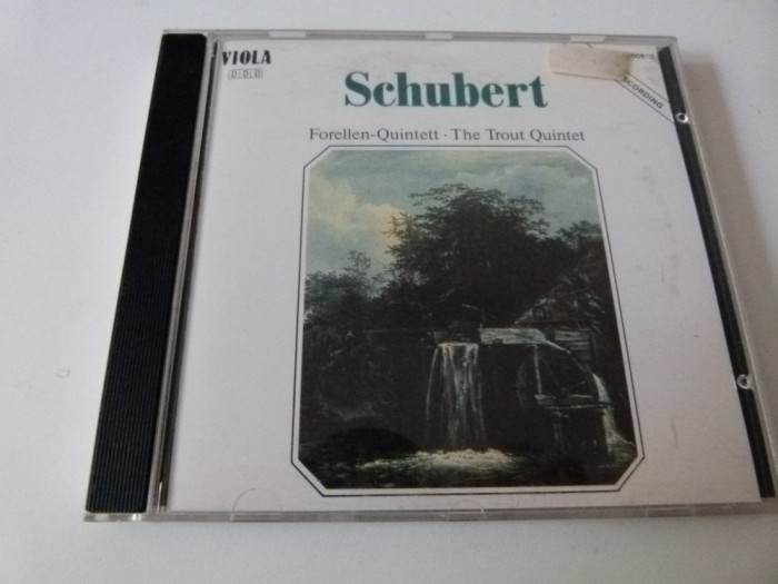 The trout quinttet - Schubert, cd
