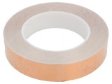 Bandă Cupru Electroconductoare ESD 33m x 25mm x 0,05mm