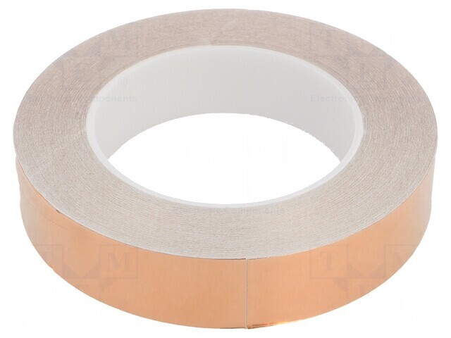 Bandă Cupru Electroconductoare ESD 33m x 25mm x 0,05mm