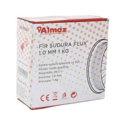 Fir de sudura flux , 1mm 1kg , gaz si MIG MAG foto