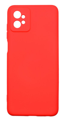 Husa de protectie din silicon pentru Motorola Moto G32, SoftTouch, interior microfibra, Rosu foto