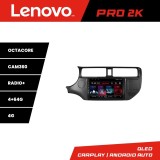 Navigatie Android Lenovo pentru Kia Rio 2011-2014, QLED 2K, 4GB+64GB