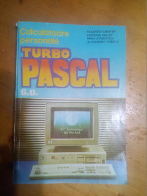 Turbo Pascal 6.0-Valentin Cristea... foto