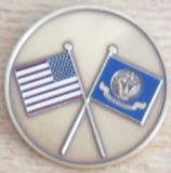 S C3 14 - Medalie / coin tematica militara - marina - Armata USA - Navy