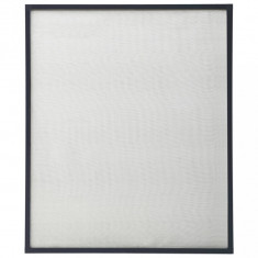 Plasă de insecte pentru ferestre, antracit, 100 x 120 cm foto